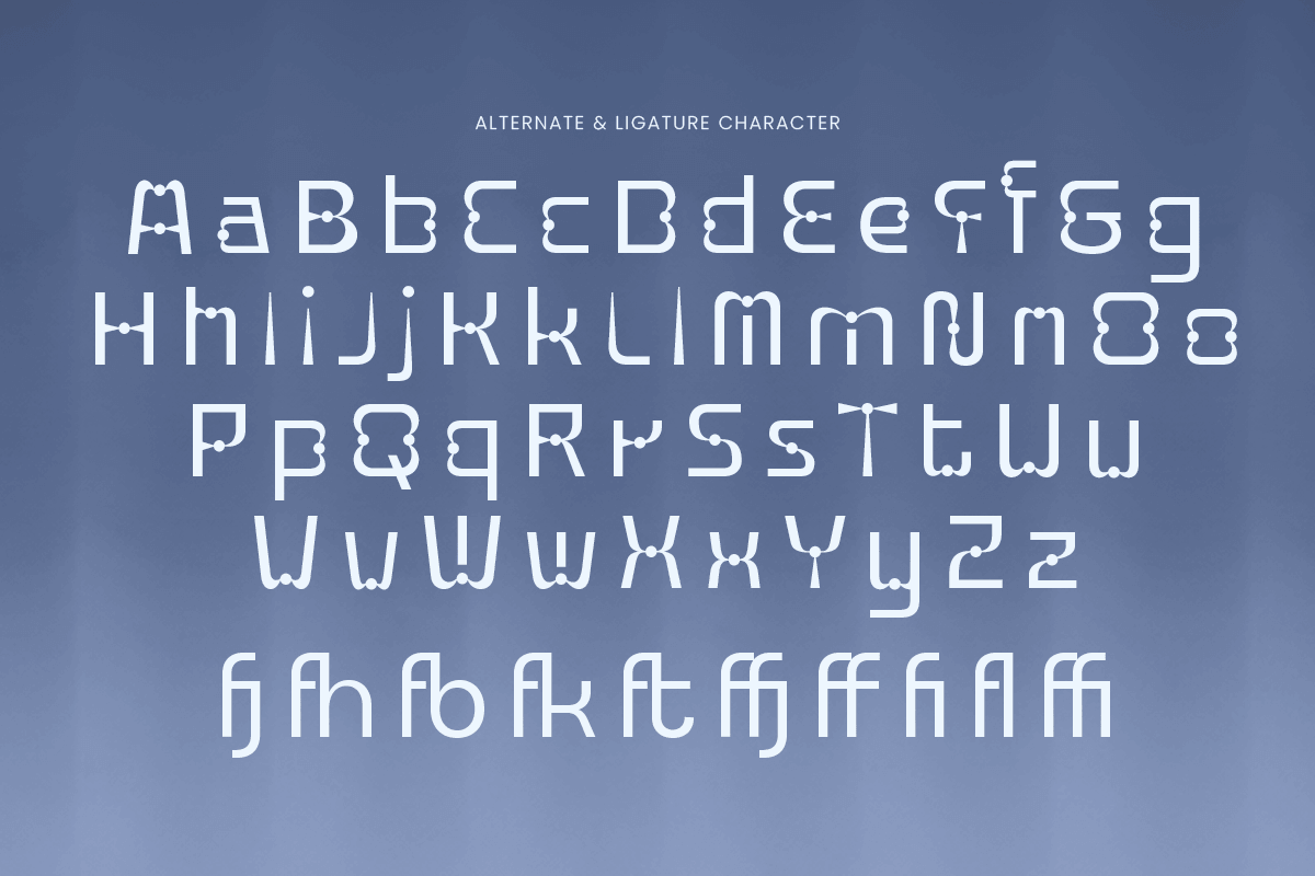 Necra -Unique Modern Sans Serif Font — image 13