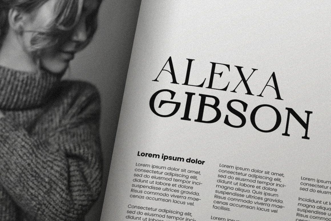 Neutical Modern Serif Font Family (6 Weights) — image 2