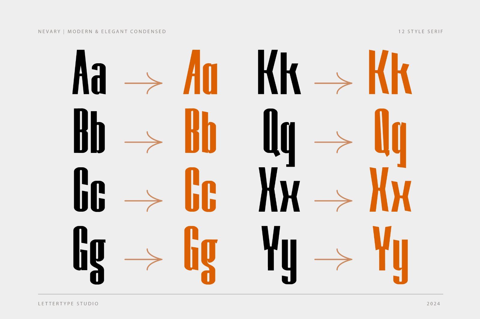 Nevary Modern Sans Family — image 7