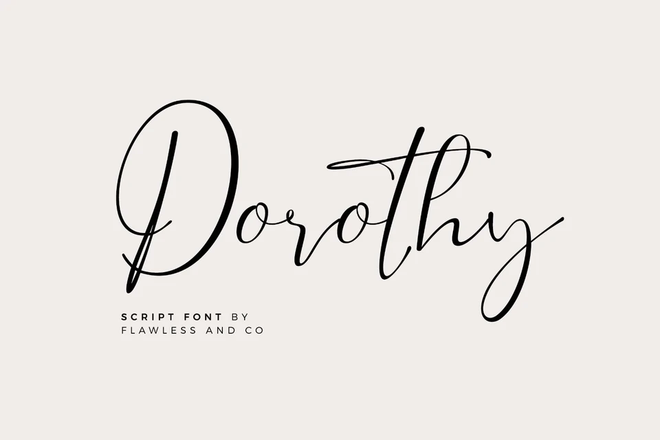 Dorothy - Elegant Script Font