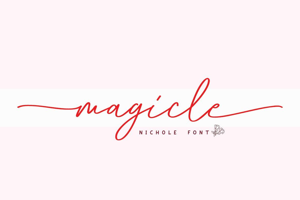 Nichole – Romantic Handwritten Script