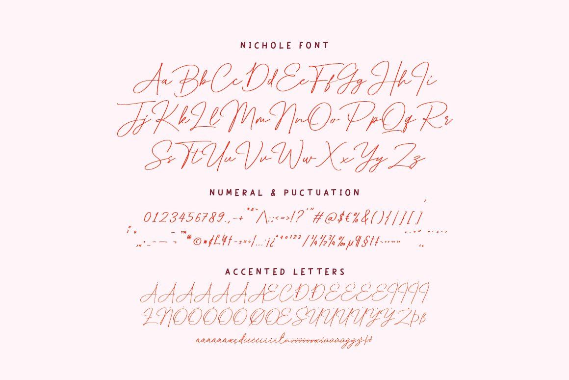 Nichole – Romantic Handwritten Script
