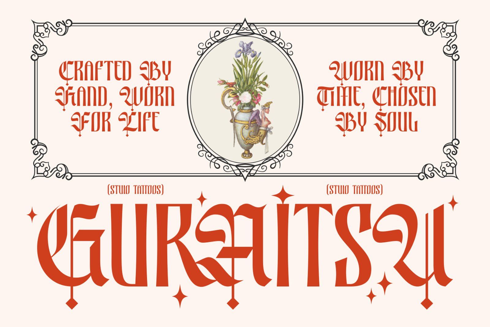 Nocthira Blackletter Typeface Font — image 2