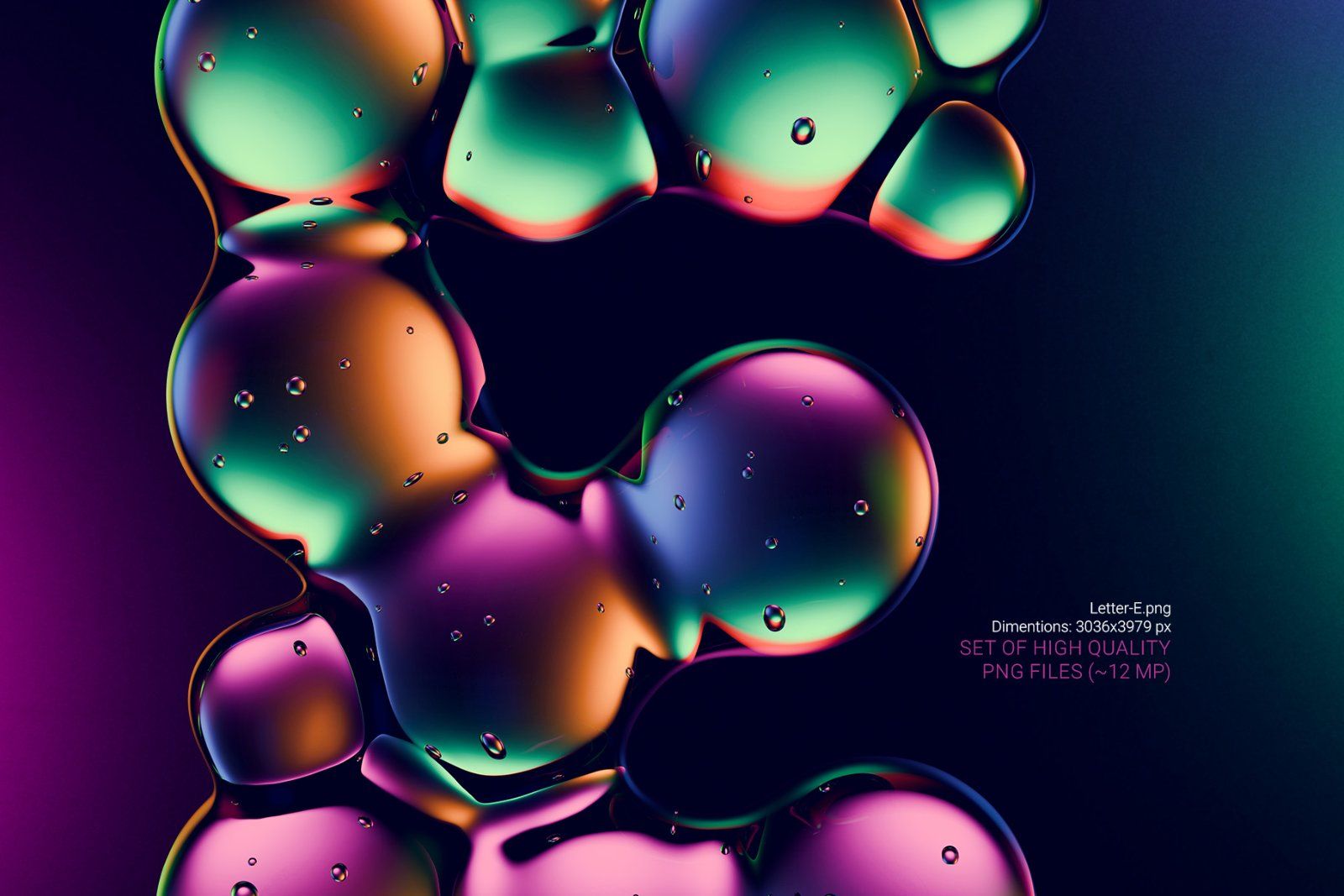 Nocturnal ORB - Color Bitmap Font — image 2