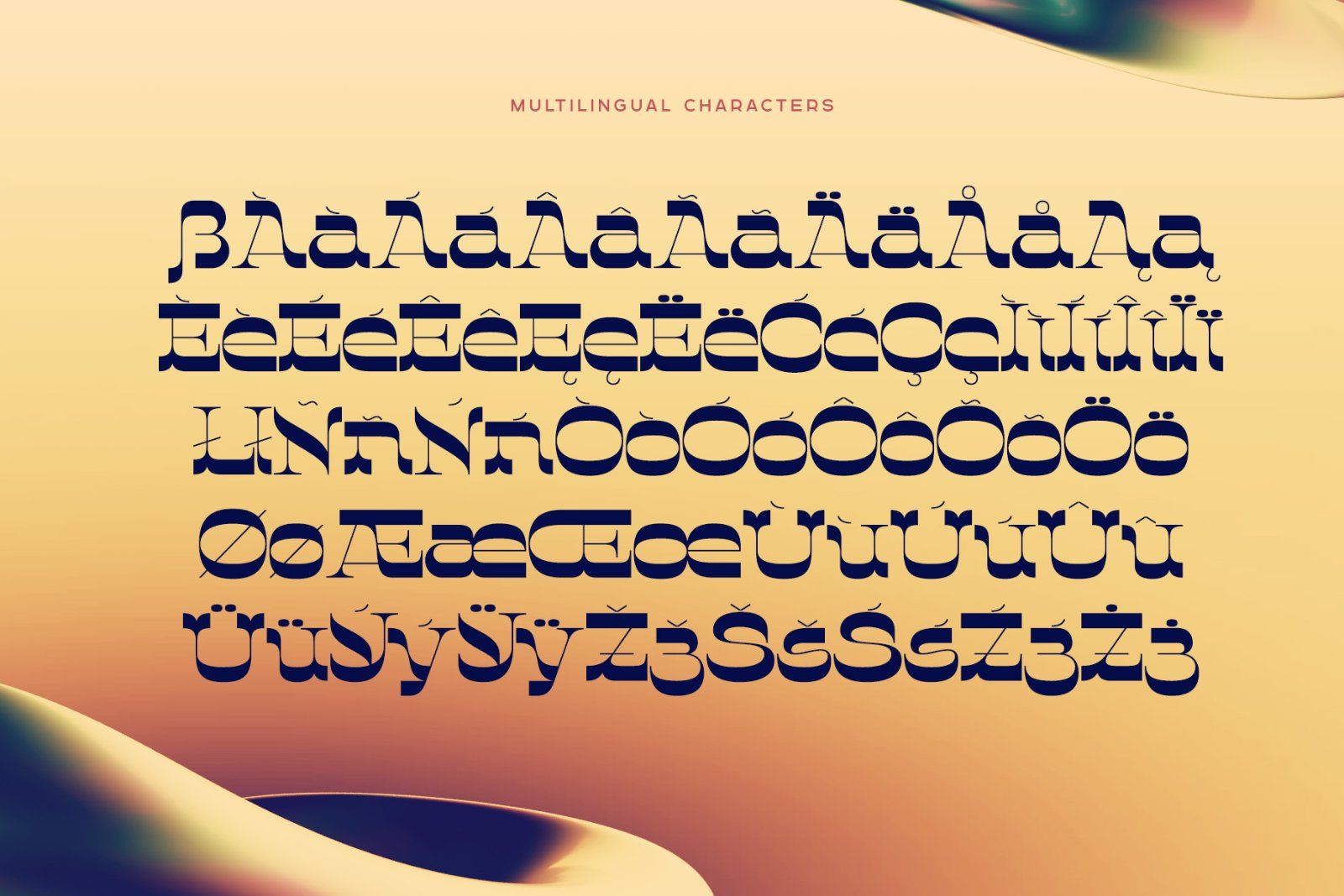 Nova Desert — Original Style font — image 7