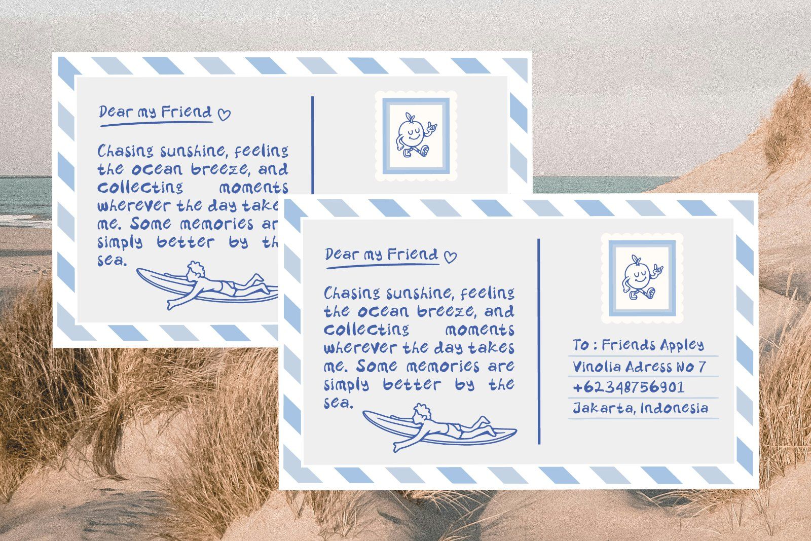 Ocean Mingle - Soft Brush Handwritten Font — image 4