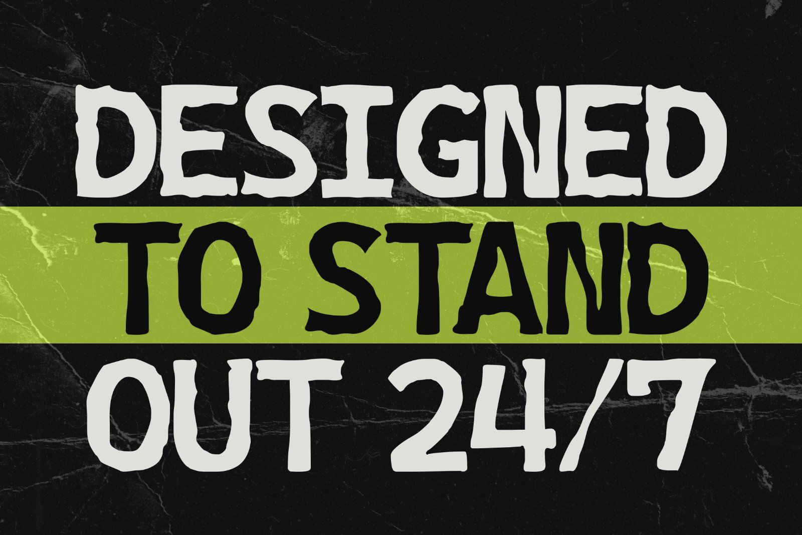 Obaho — Bold & Hand-Crafted Display Typeface — image 4