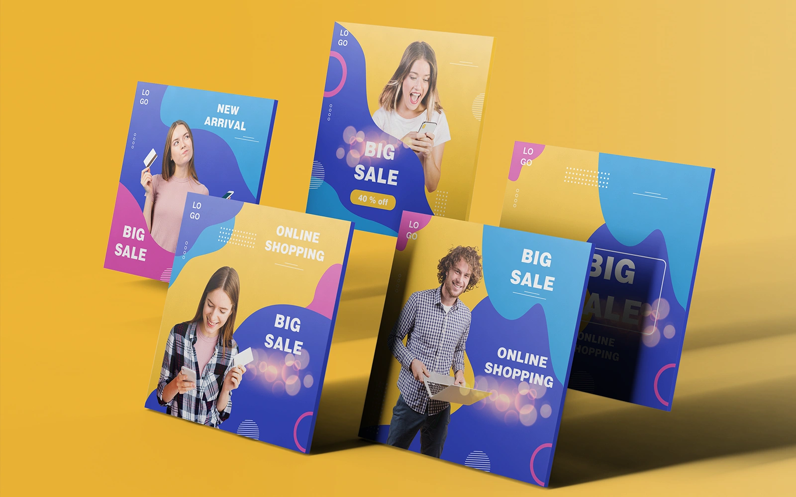Online Shopping-Social Media Template-021-22 — image 1