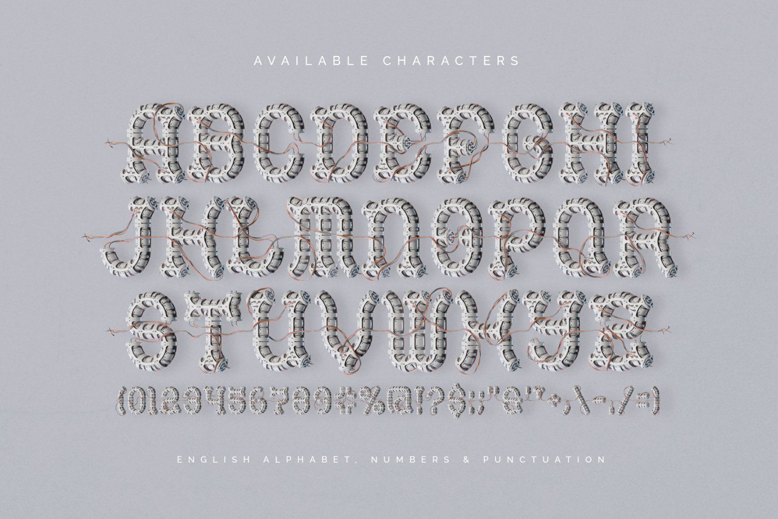 Orbital RIG - Color Bitmap Font — image 4