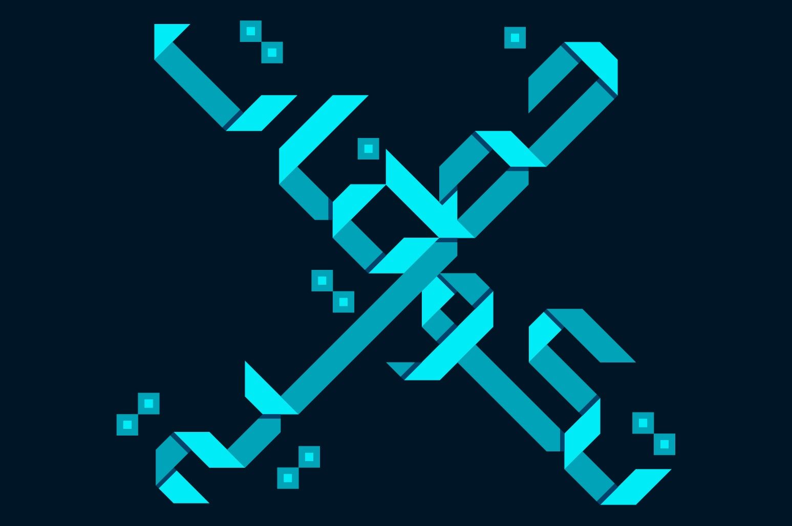 Origami - Arabic Color Font