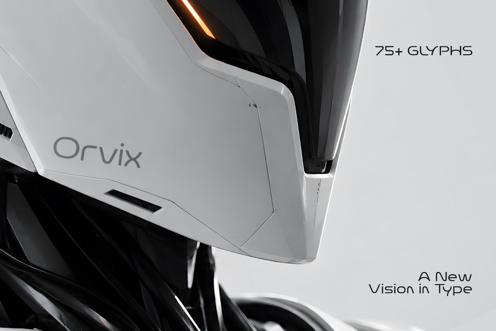 Font Orvix — Modern Display Typeface — image 4