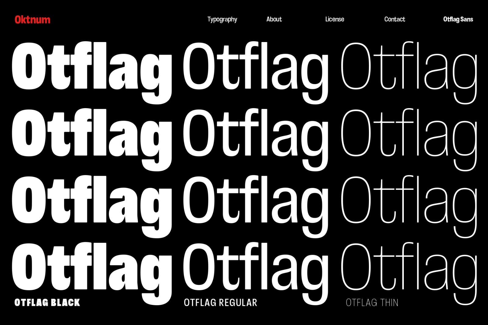 Otflag Sans Variable