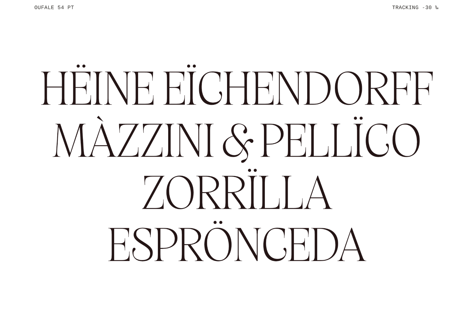 Oufale - Feminine Display Serif — image 4