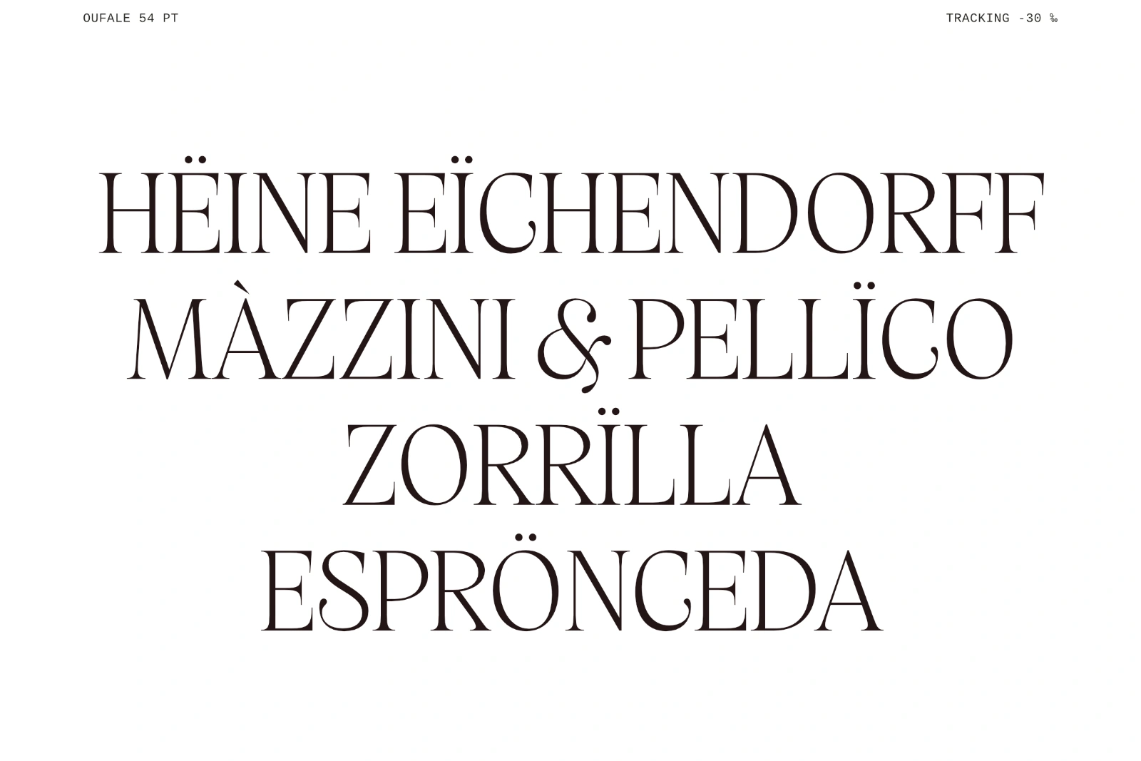 Oufale - Feminine Display Serif — image 4