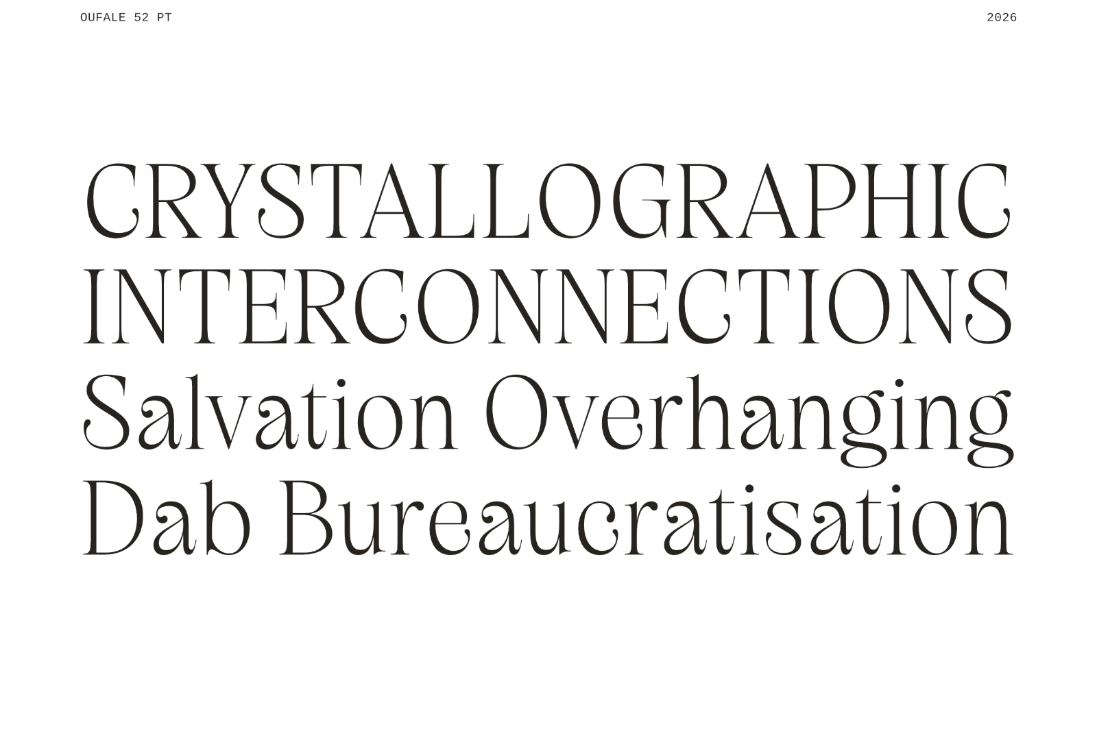 Oufale - Feminine Display Serif — image 6