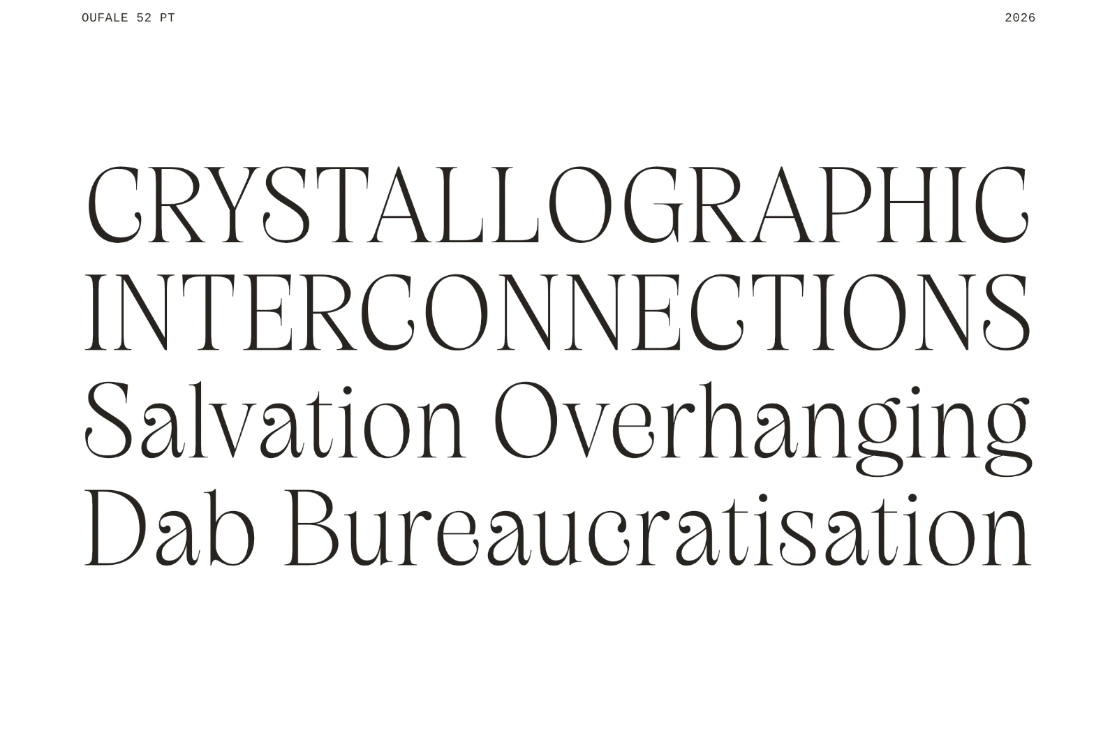 Oufale - Feminine Display Serif — image 6
