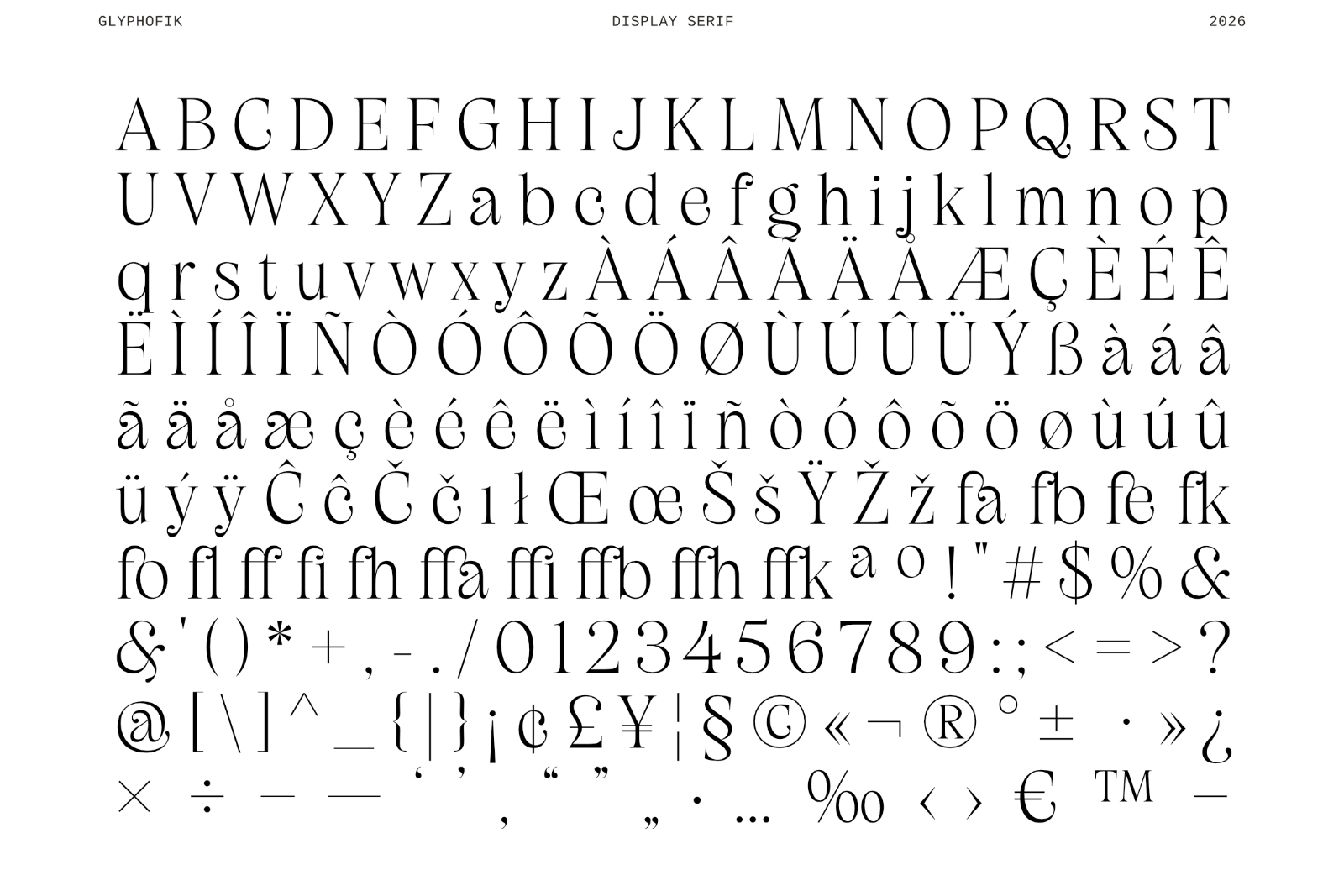 Oufale - Feminine Display Serif — image 8