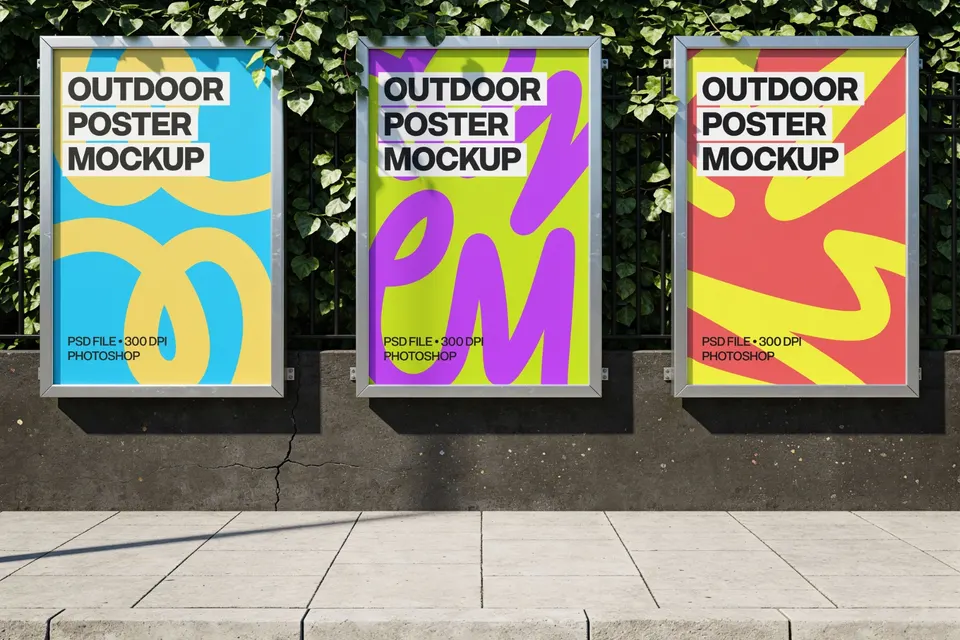 Outdoor Poster Mockup