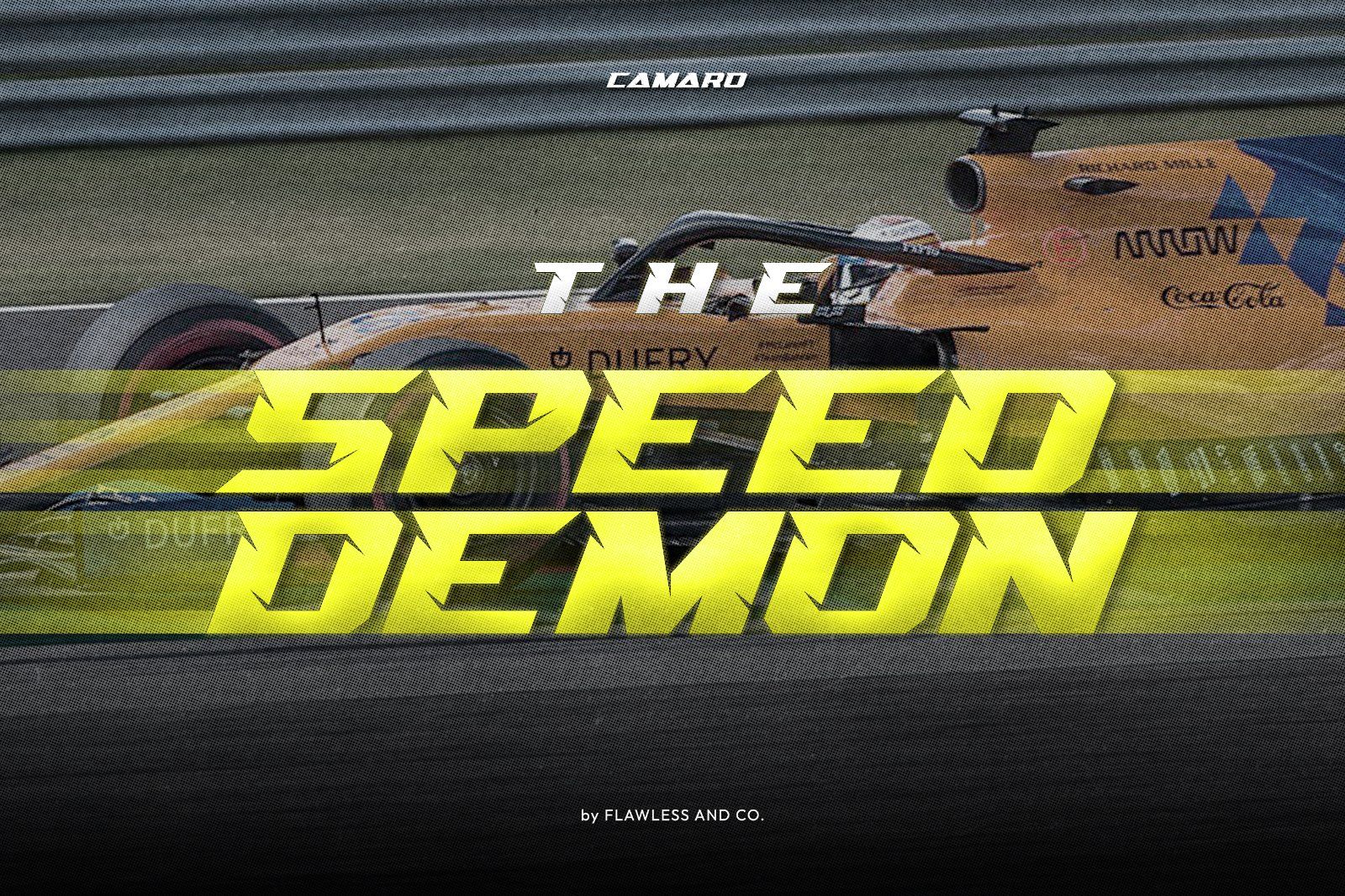 Camaro - Racing Display Font — image 5
