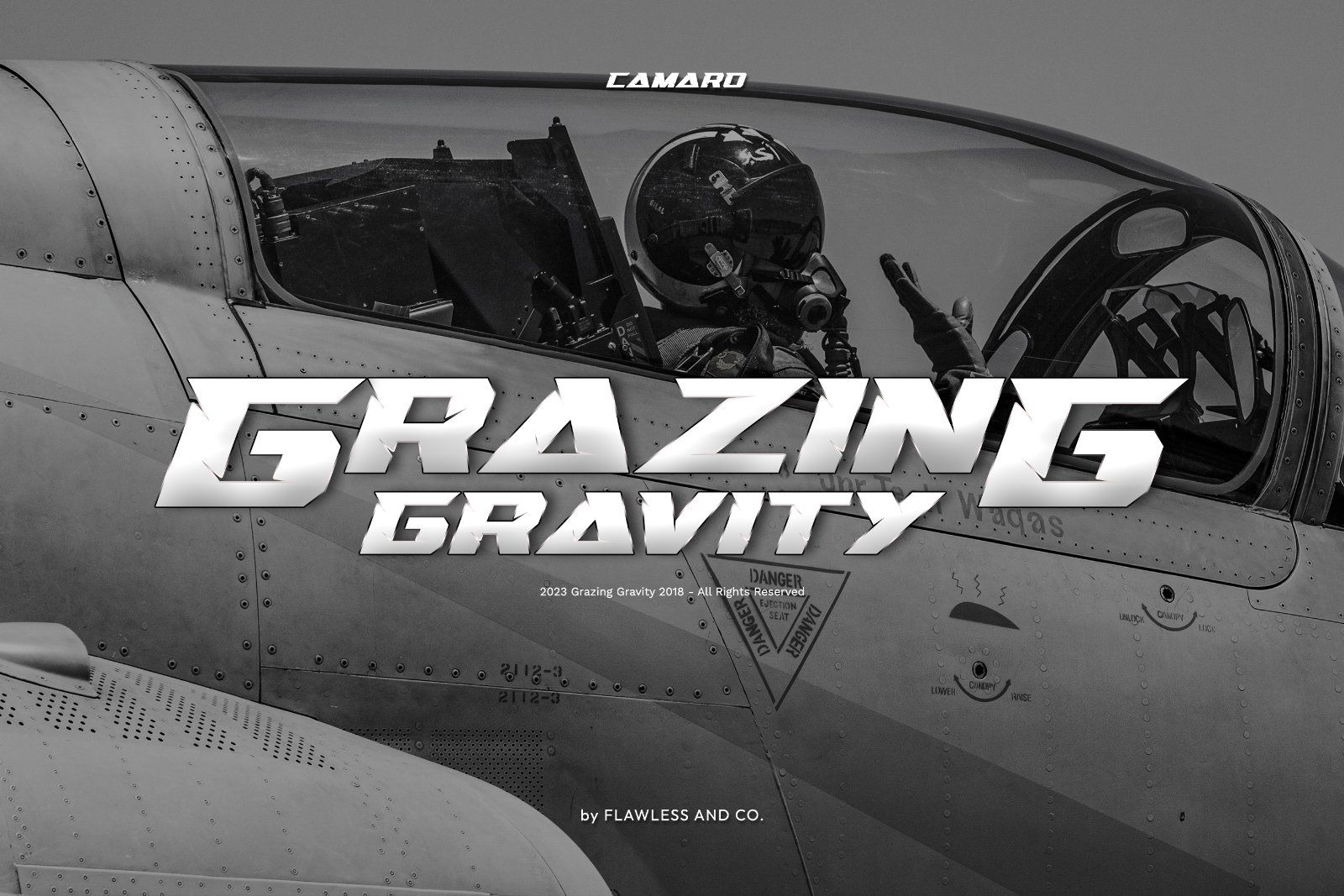 Camaro - Racing Display Font — image 2