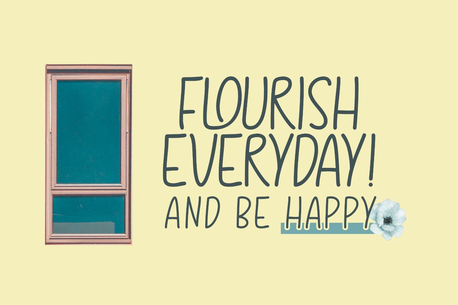 Floure - Handwritten Sans Font — image 3
