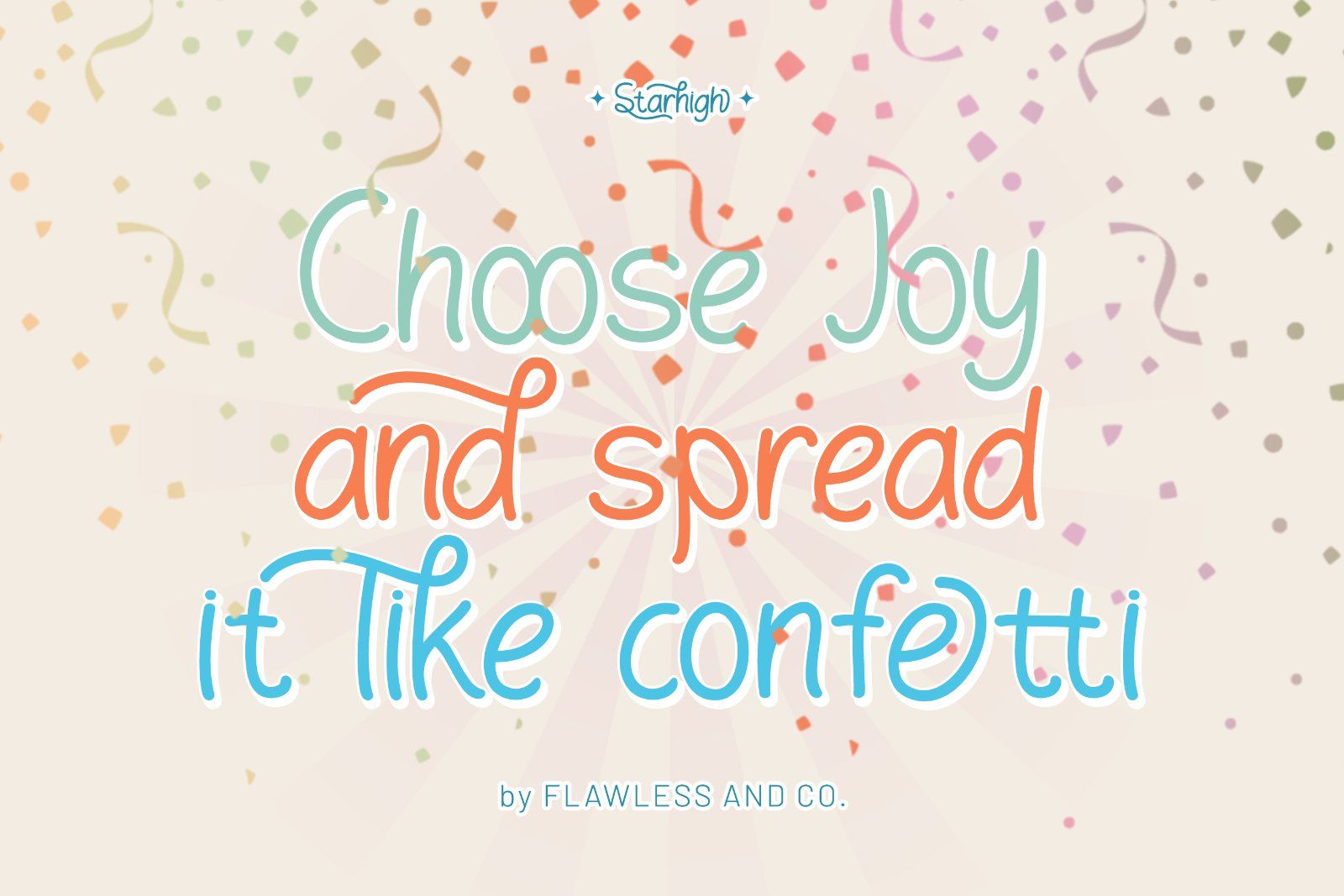 Starhigh - Cute Handwritten Font — image 2