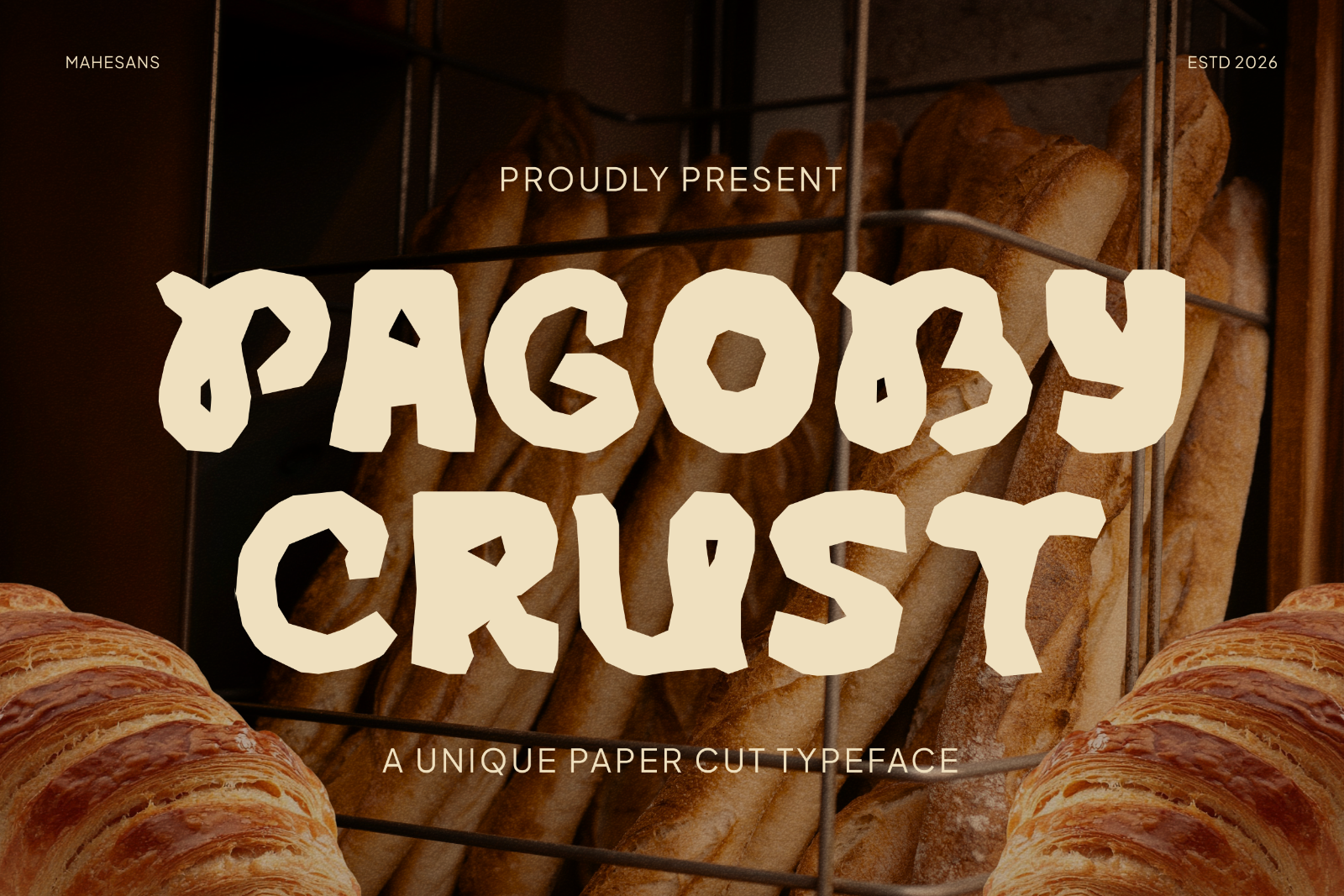 Pagoby – Mixed Cutout Font