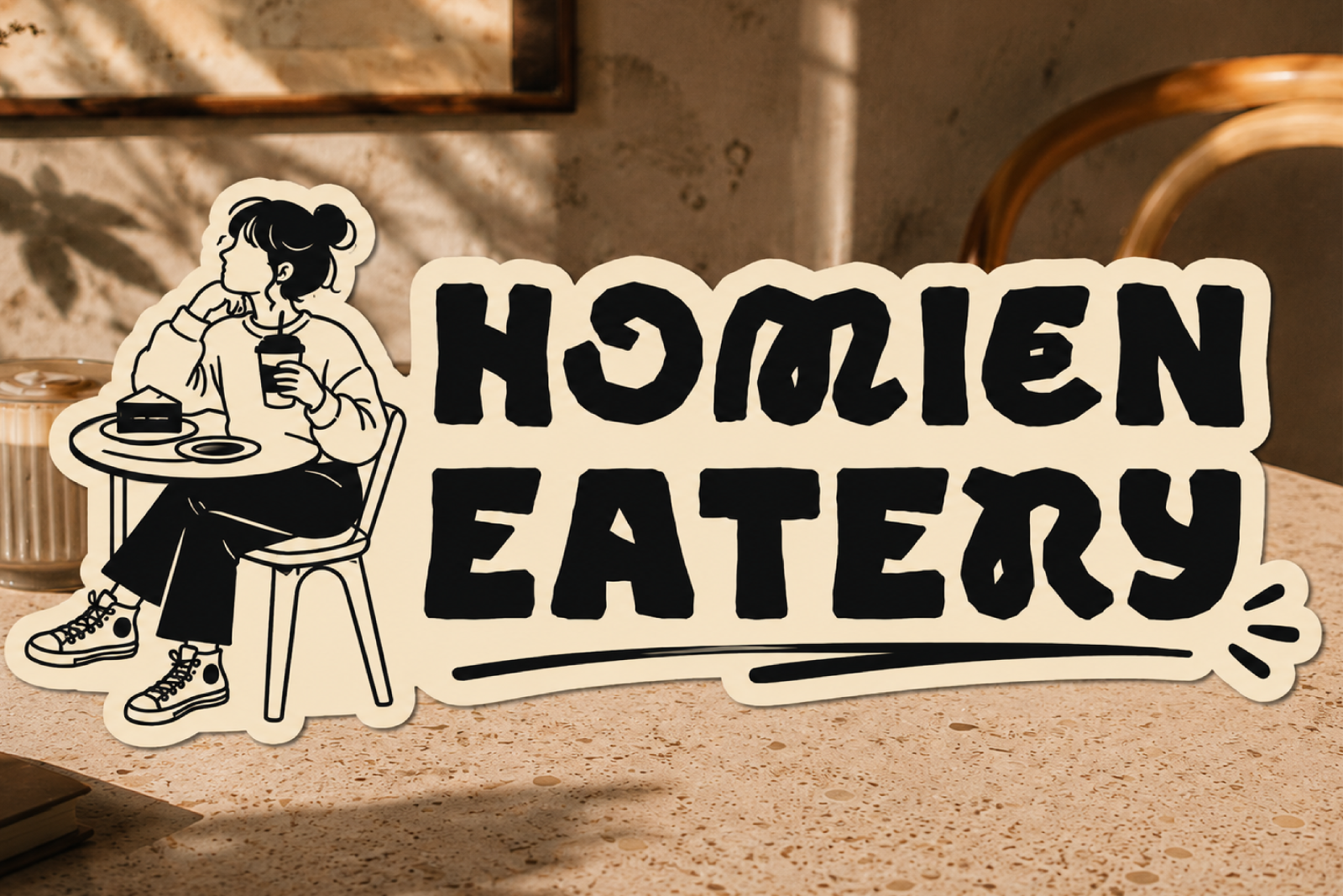 Pagoby – Mixed Cutout Font