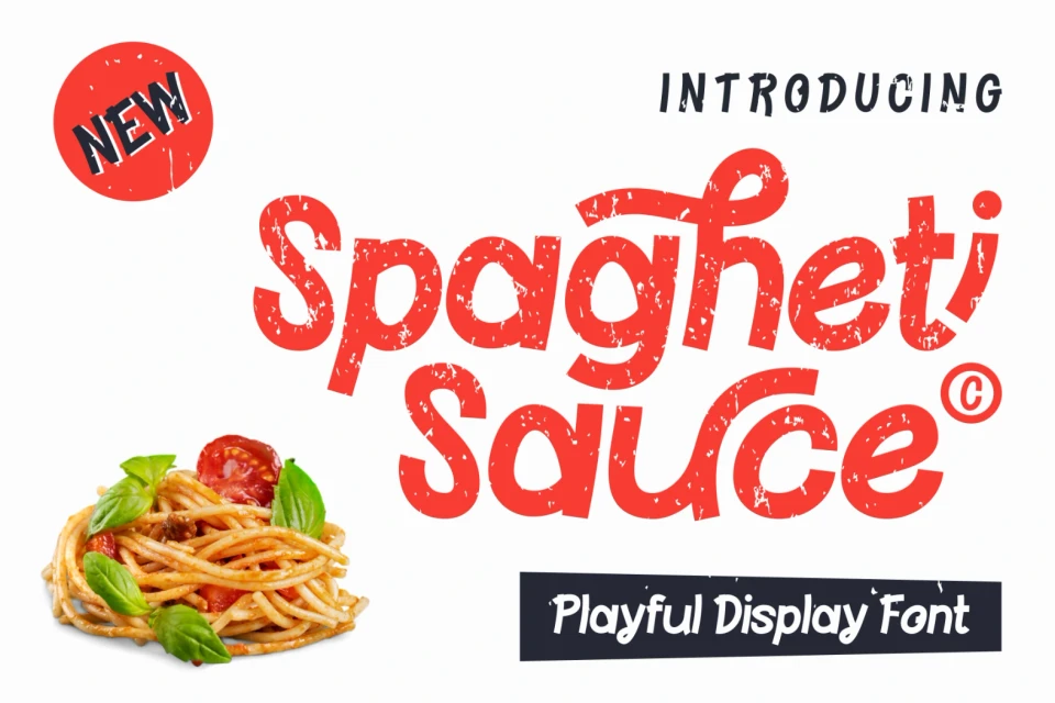 Spagheti Sauce - A Modern Playful