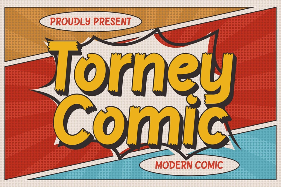 Torney Comic - A Modern Comic Font