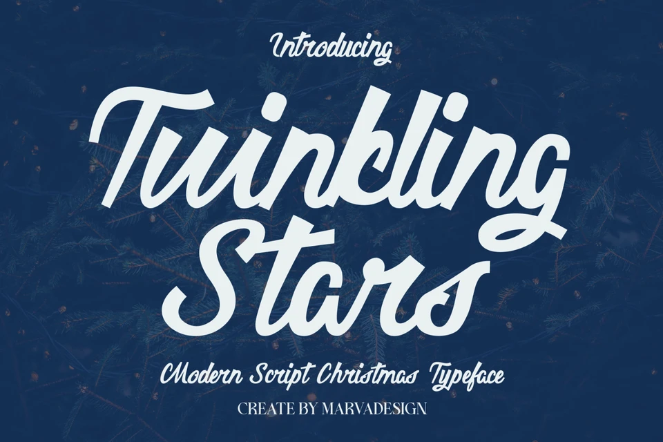 Twinkling Stars - A Modern Script Ch