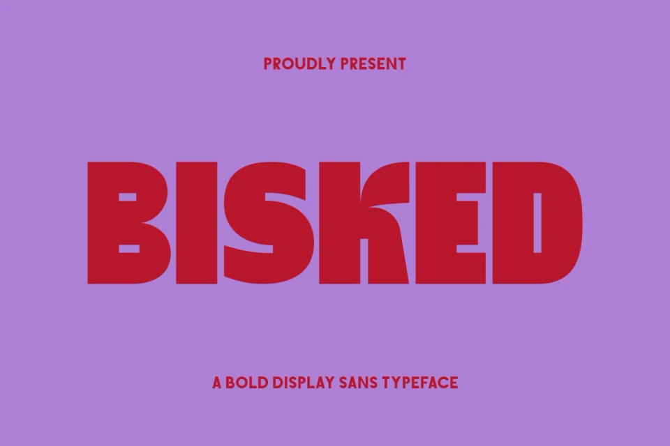 Bisked Font