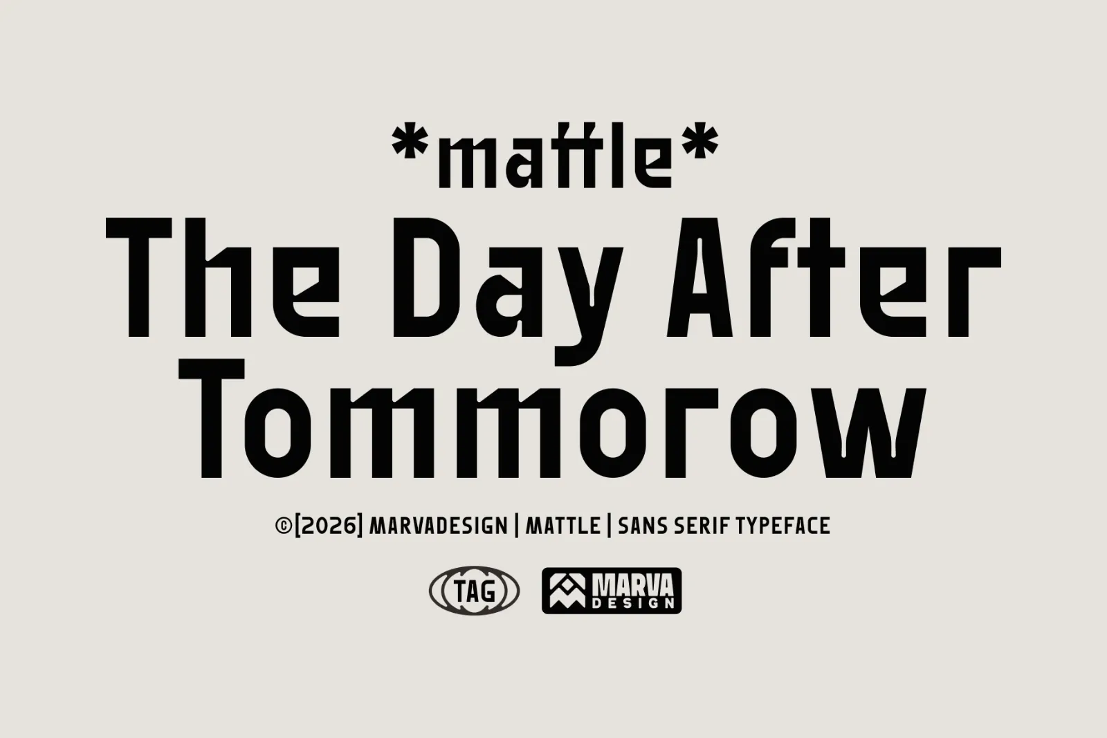 Mattle - Geometric Sans Serif — image 2
