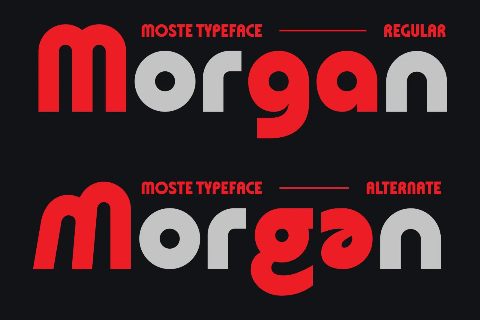 Moste - Geometric Sans Serif — image 2