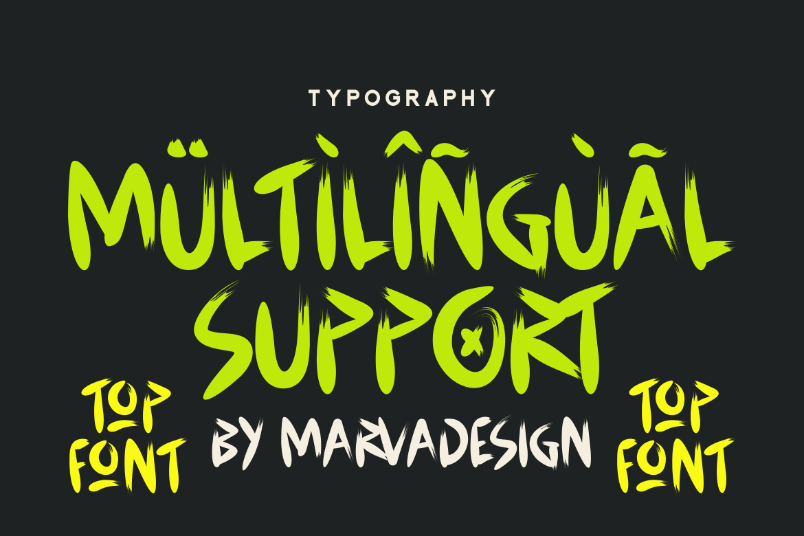 Scratch - A Modern Handbrush Font — image 4
