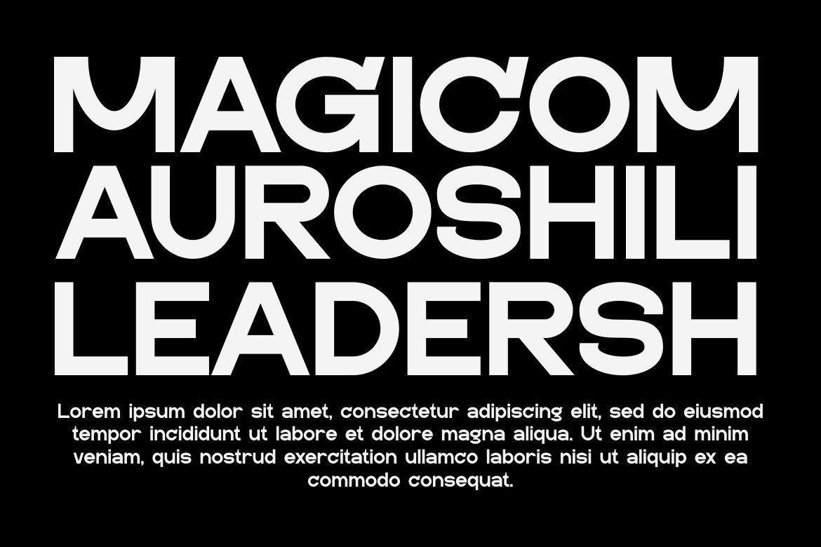 Maricle - A Modern Geometric Sans — image 4