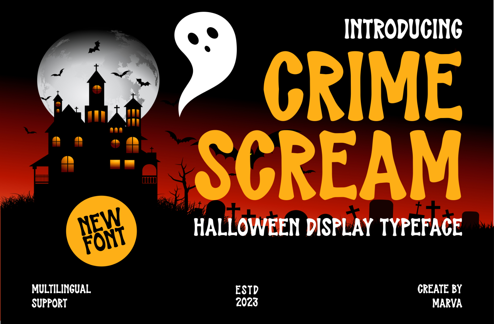 Crime Scream - Halloween Display — image 1
