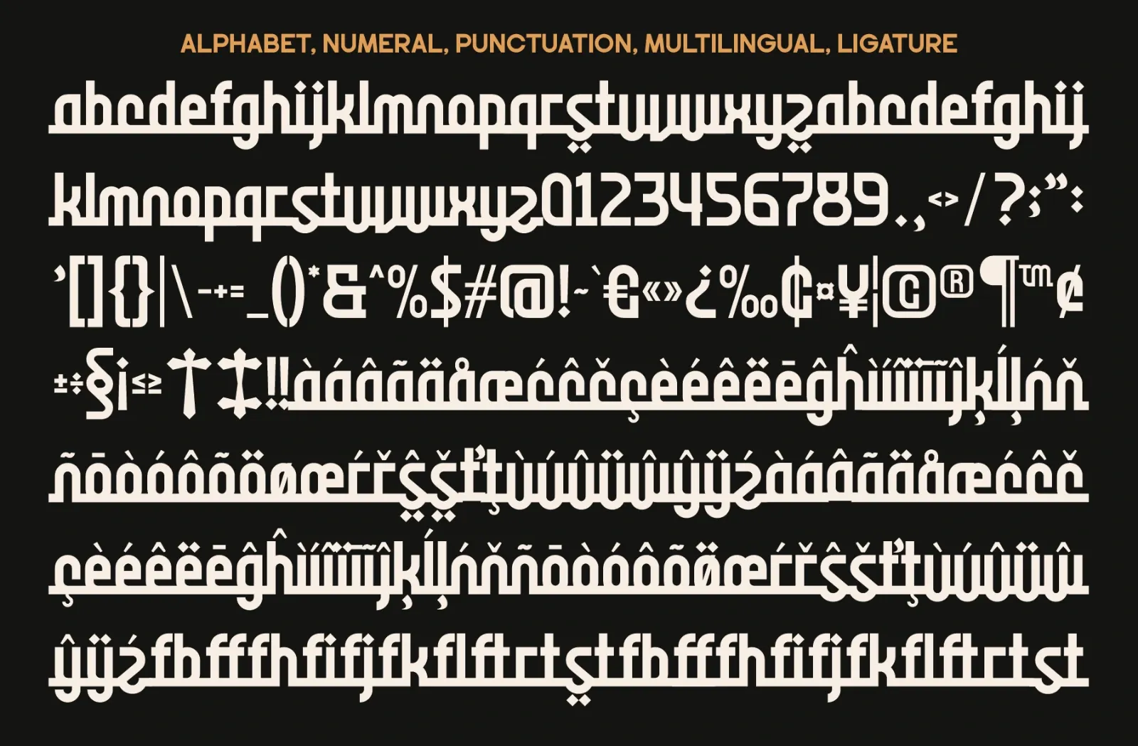 Kahzin - Modern Arabic Font — image 3