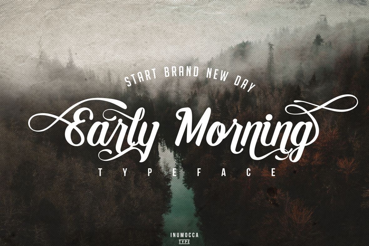 Early Morning Typeface — image 1