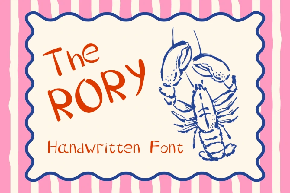 Rory Handwritten Font