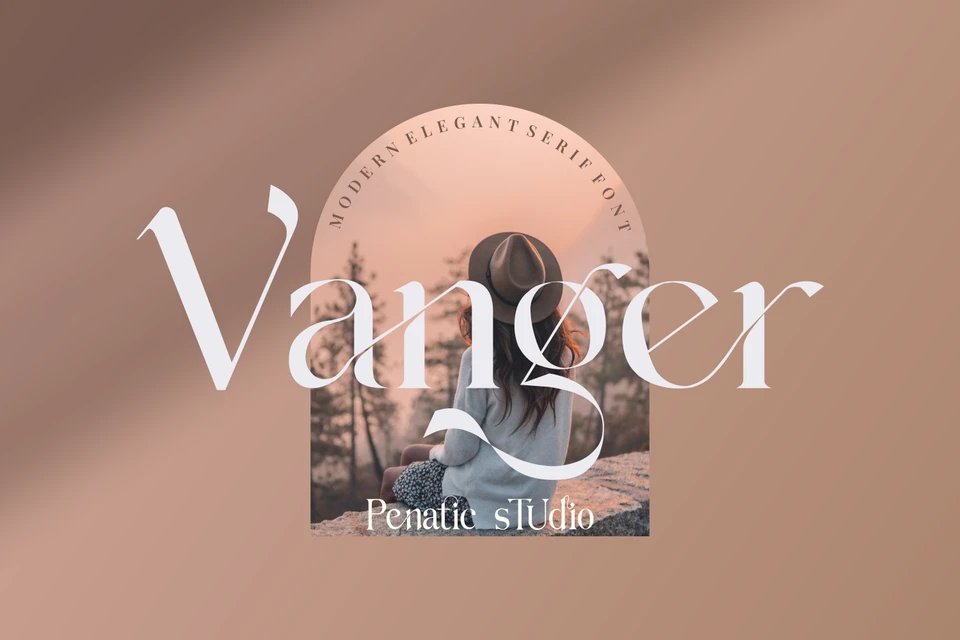 Vanger _ modern serif font