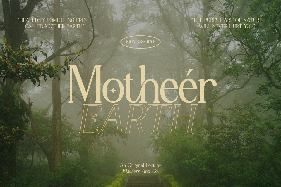Motheer - Elegant Serif Font