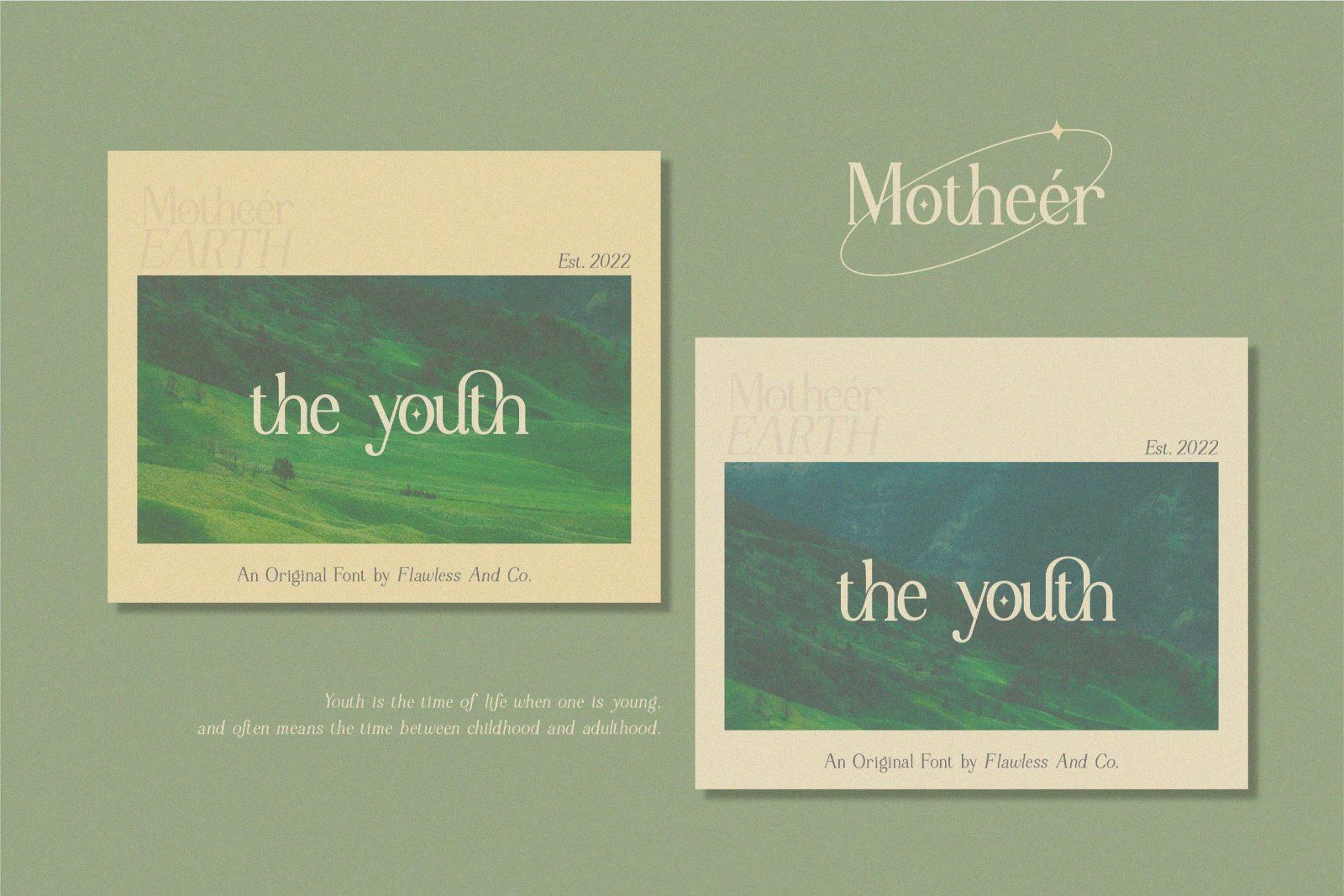 Motheer - Elegant Serif Font — image 3