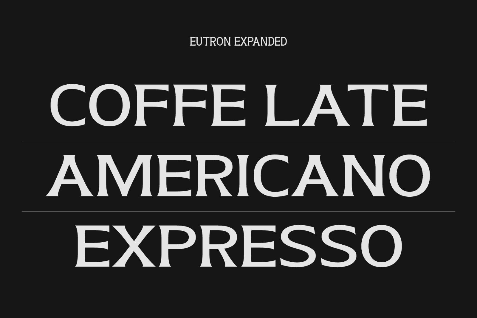 Eutron - Display Serif — image 3
