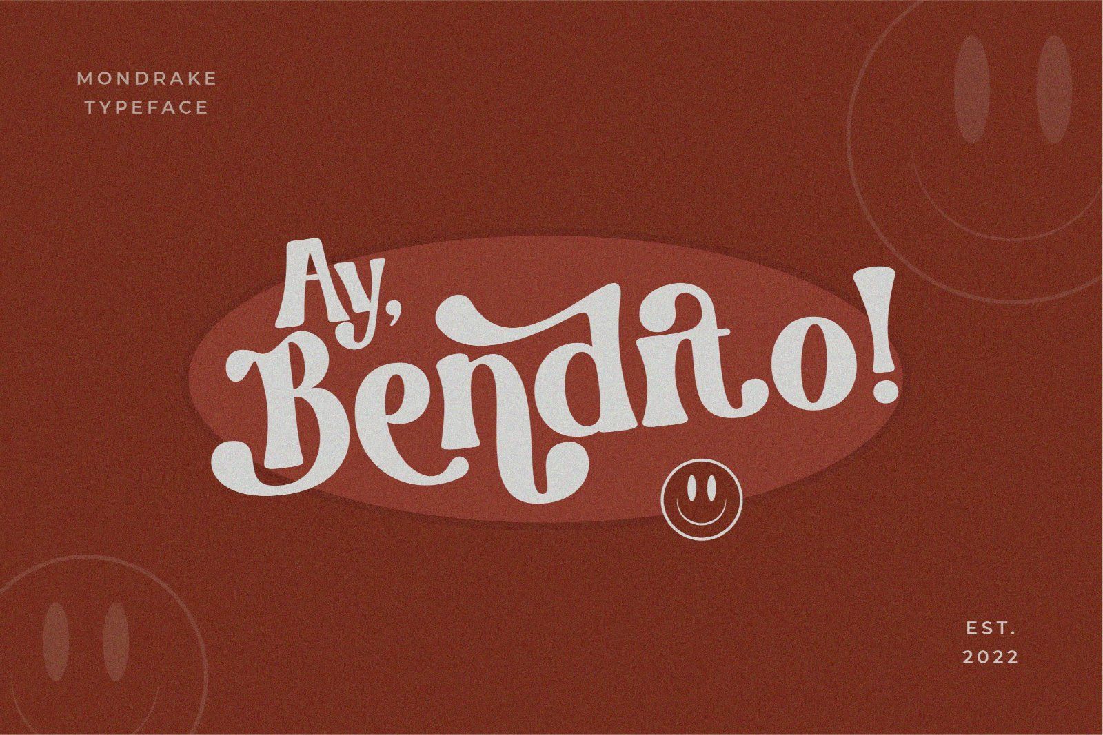 Mondrake - Retro Display Font — image 4