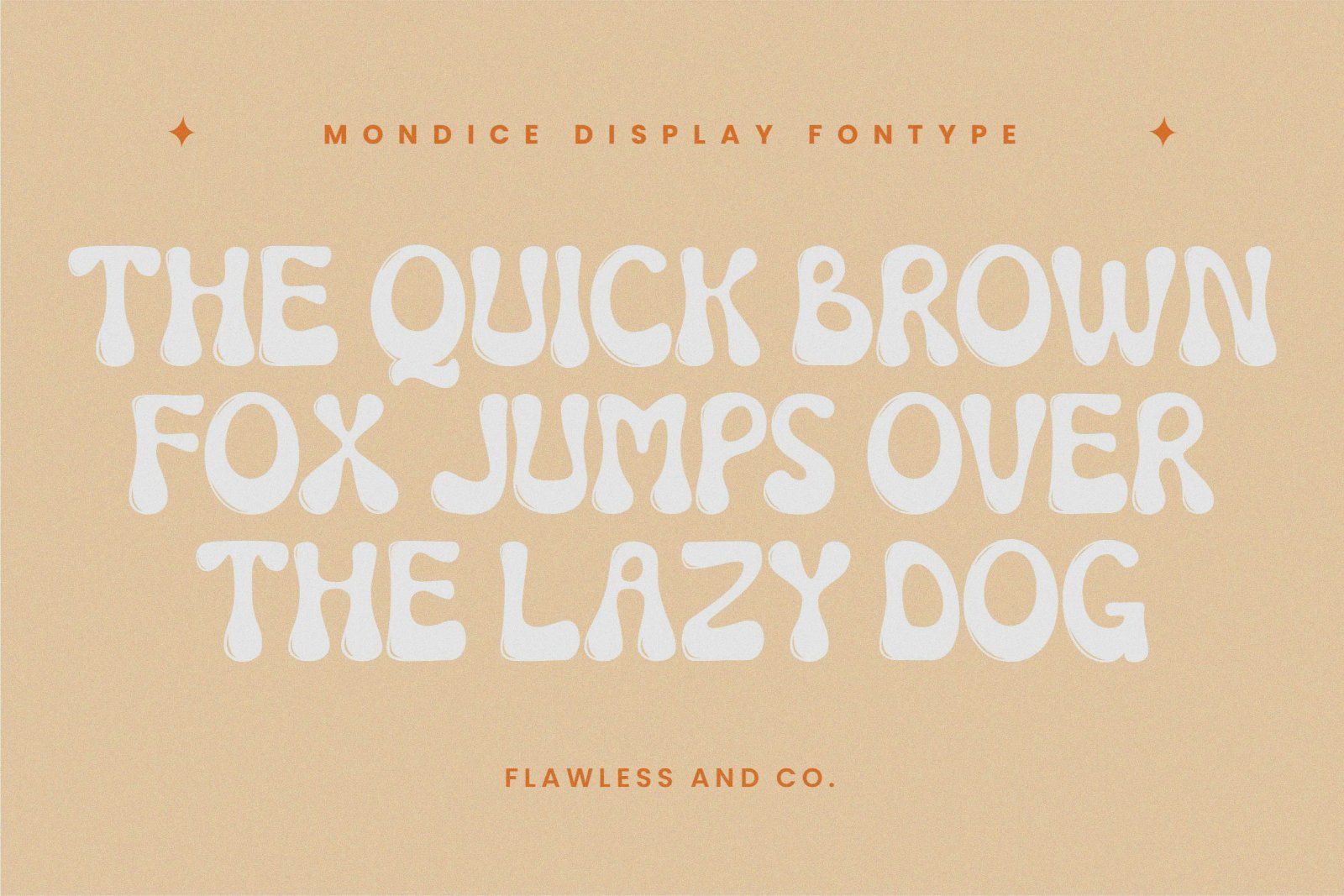 Mondice - Shiny Display Font — image 3