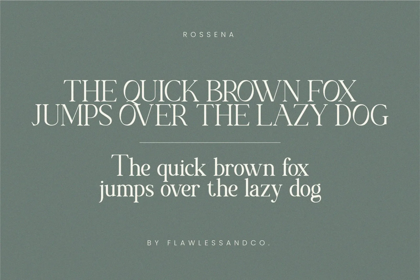 Rossena - Elegant Serif Font — image 7