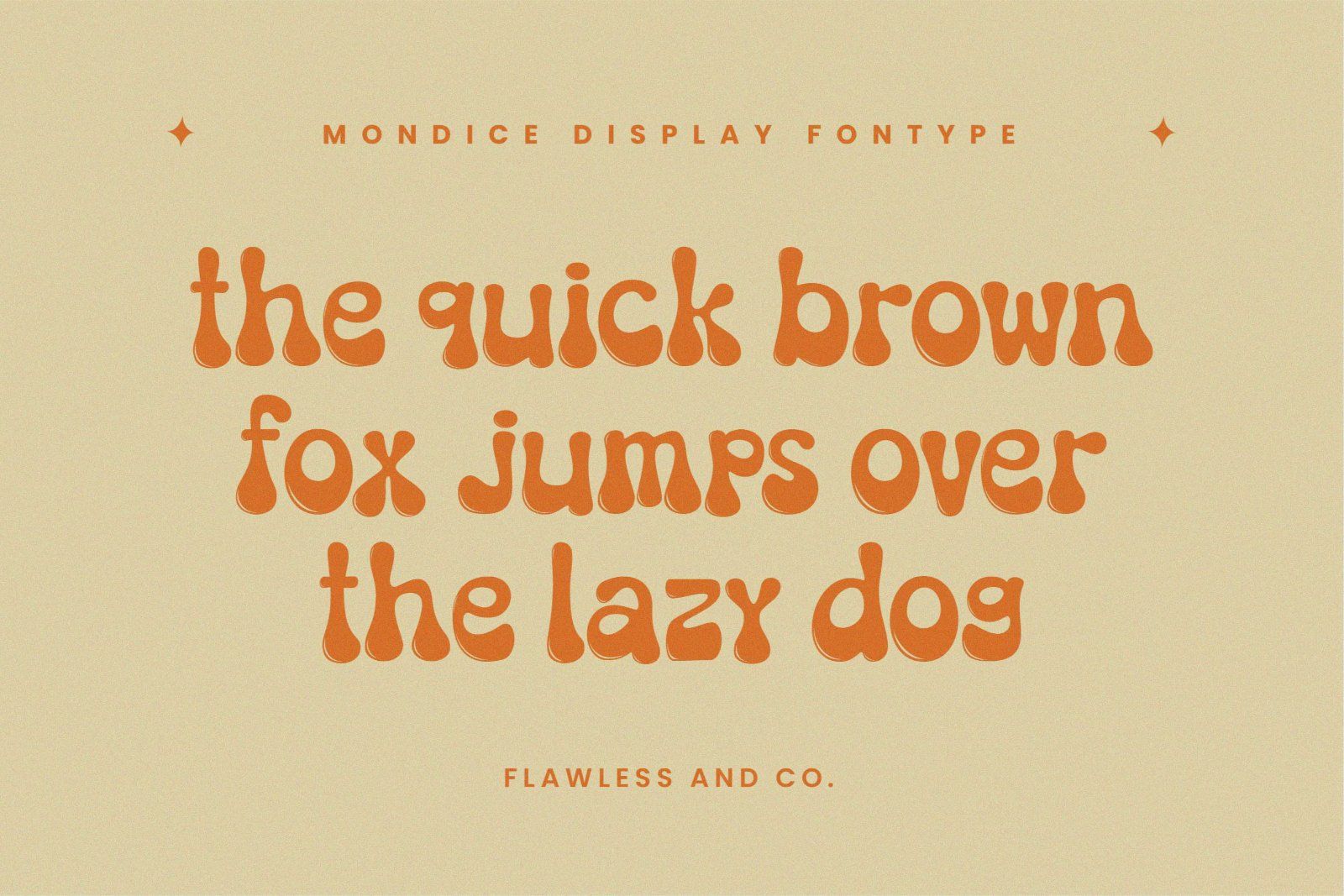 Mondice - Shiny Display Font — image 4