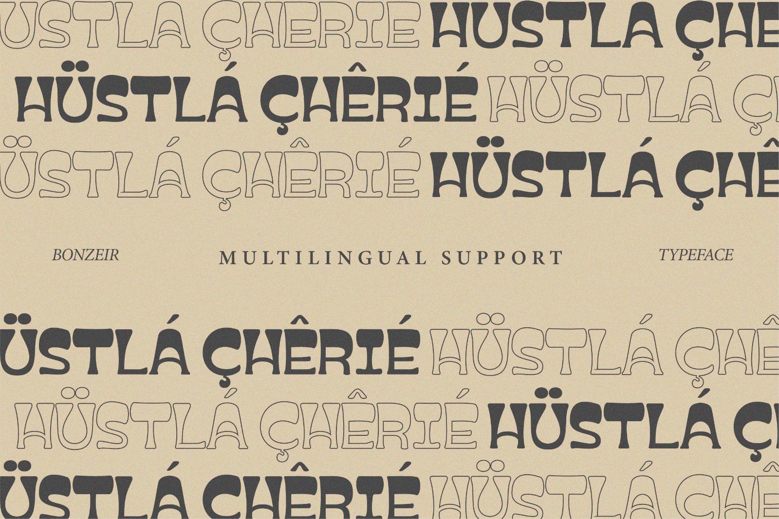 Bonzeir - Retro Display Font — image 9