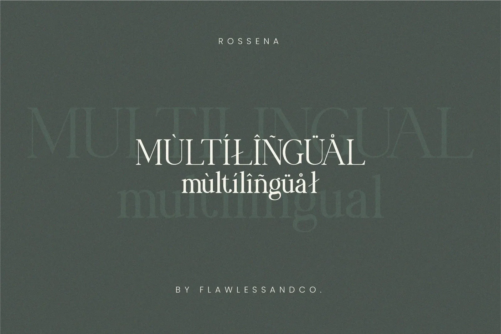 Rossena - Elegant Serif Font — image 10